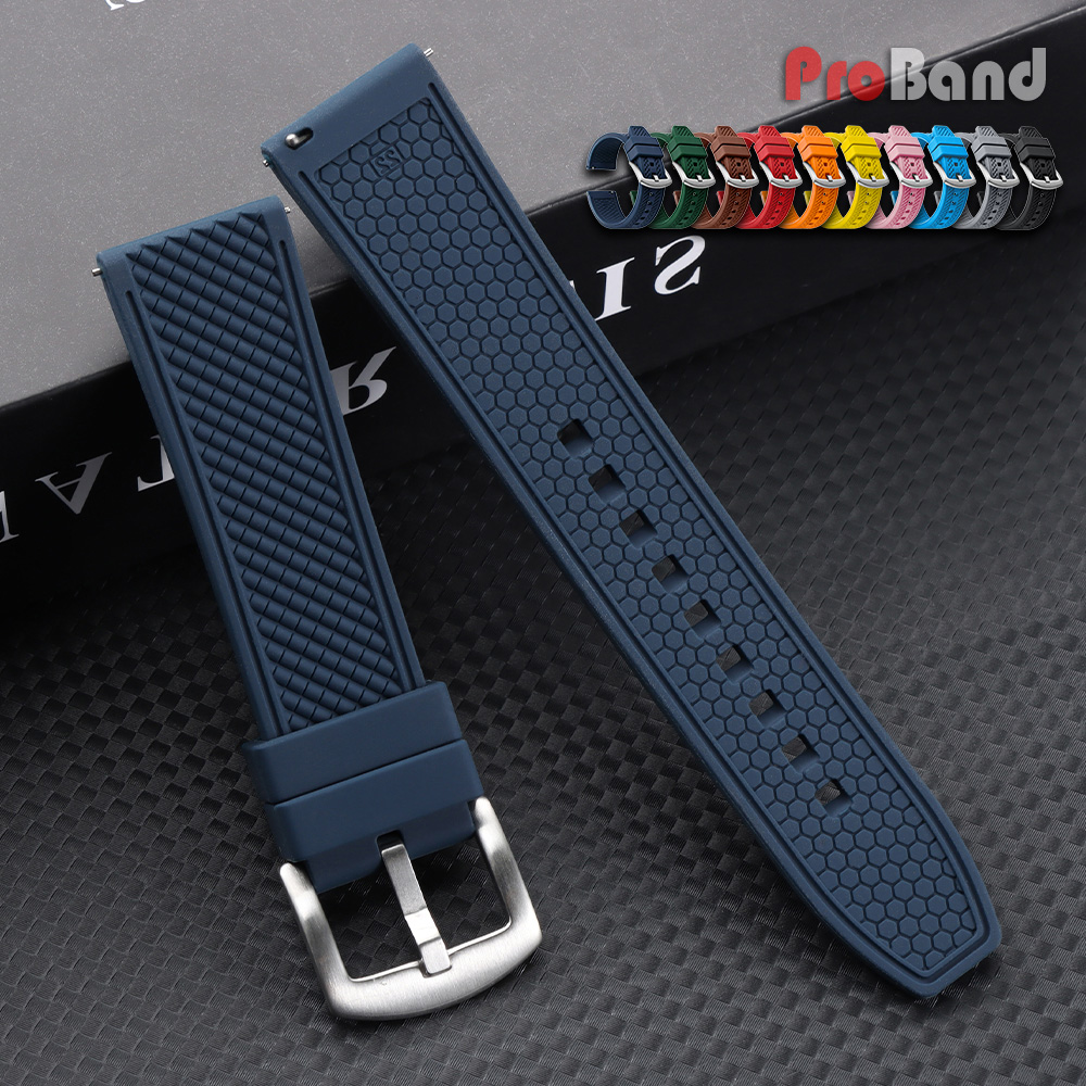 Nato Strap Nylon - Quick Release Rubber Watch Strap 20mm