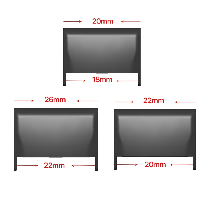 2pcs Watch Band Adapters 26mm  - огляд і ціна Silicone Watch Band 22Mm