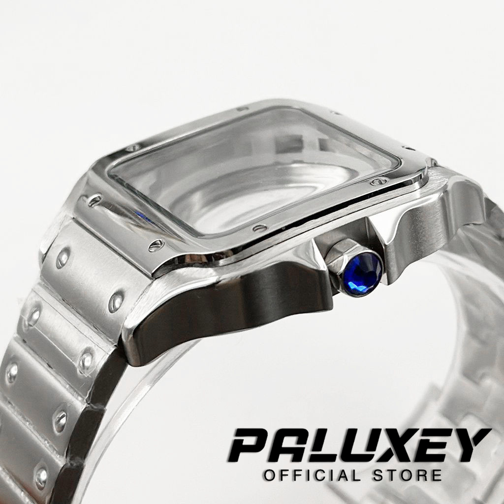 NH35 38mm Square Watch Case 31 - огляд і ціна Cartier Watch Tank