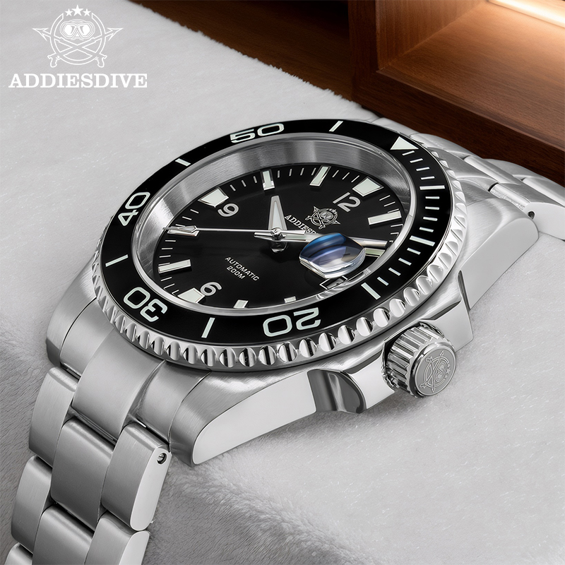 ADDIESDIVE New Diving Gift Wat - огляд і ціна Stainless Bracelet Diver