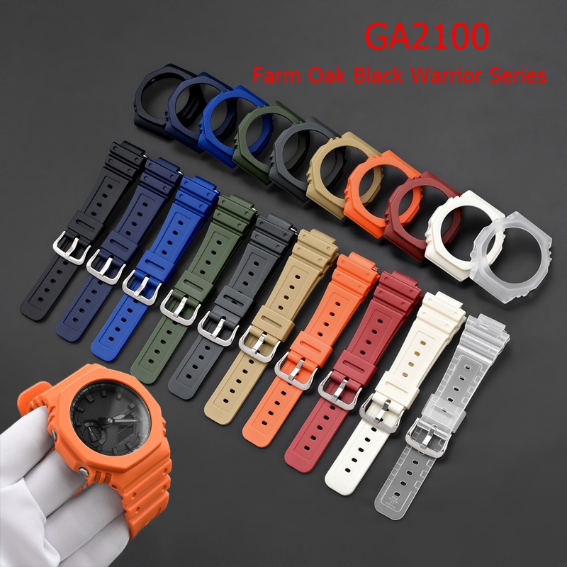 Resin Strap for Casio Farm Oak - огляд і ціна Casio Watch G-Shock Ga-2100