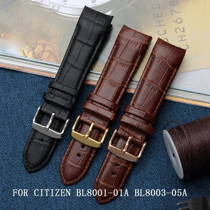 20mm 21mm 22mm For Citizen BL9 - огляд і ціна Leather Watch Band Men