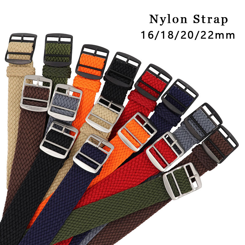 Nylon Strap Woven Watchband Hi - огляд і ціна Perlon Strap Woven