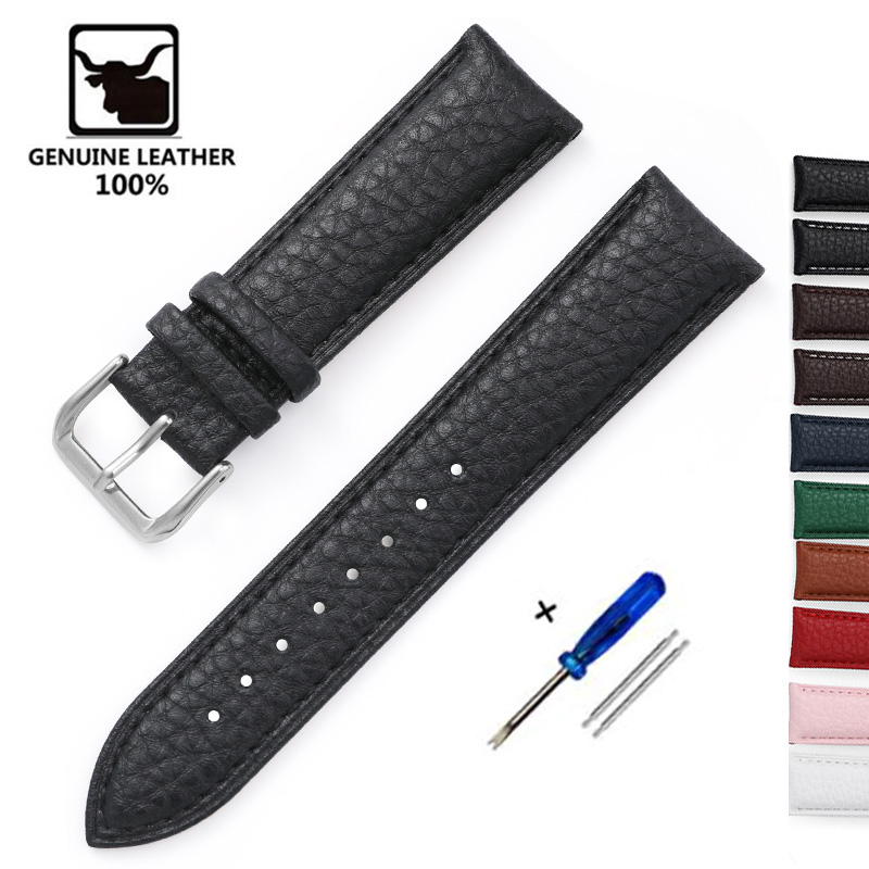 Litchi Pattern Soft Leather Wa - огляд і ціна Suede Strap Watch