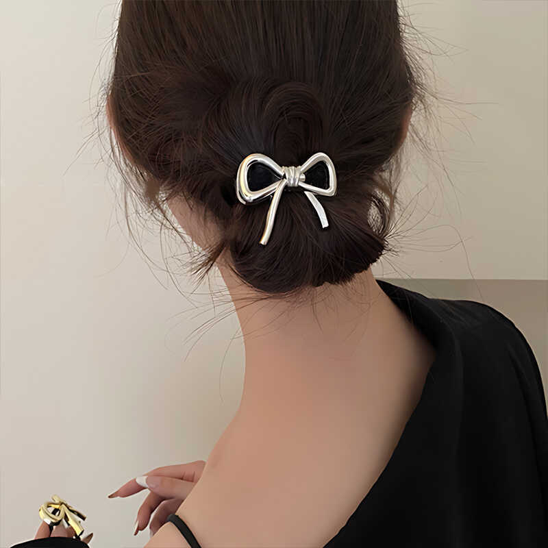Korean Exquisite Metal Bow Hai - огляд і ціна Silicone Band Women