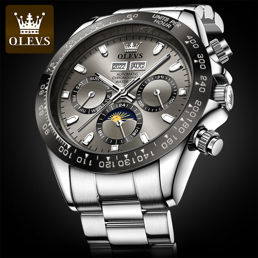 OLEVS 6654 Luxury Mens Watch C - огляд і ціна Cartier Watch Tank