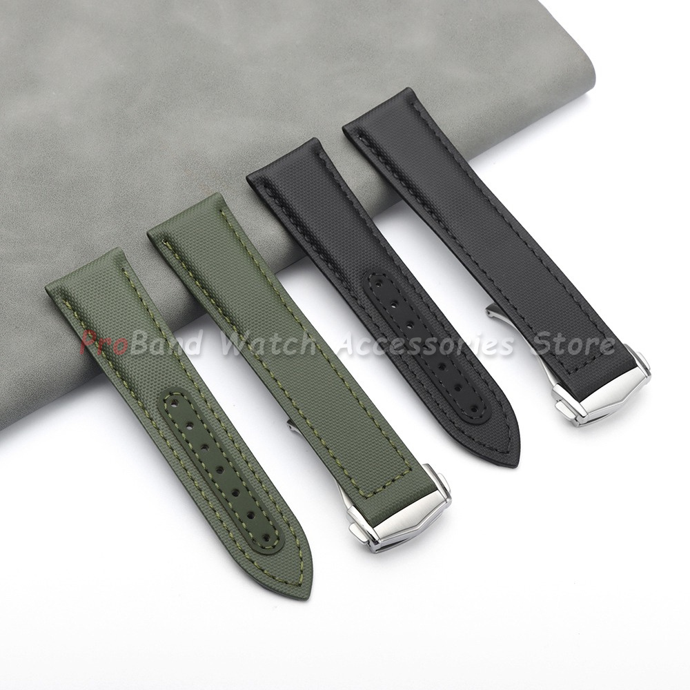 Canvas Nylon Watchband 20mm 21 - огляд і ціна Omega Watch Speedmaster