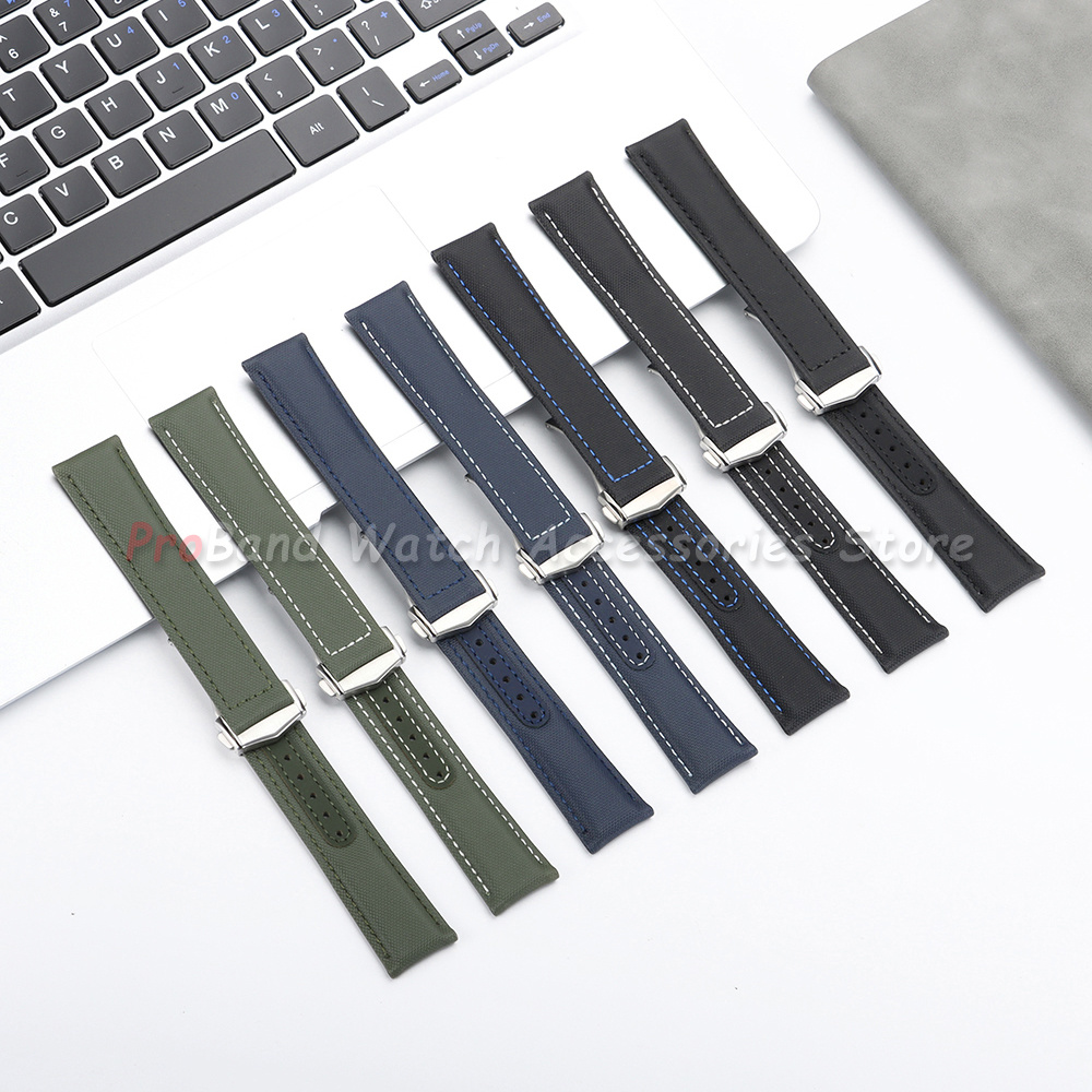 Canvas Nylon Watchband 20mm 21 - огляд і ціна Omega Watch Speedmaster