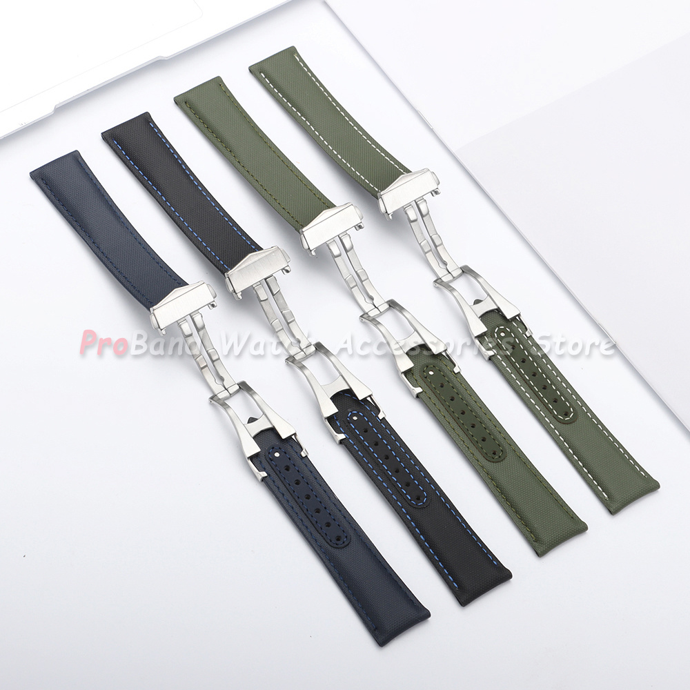 Canvas Nylon Watchband 20mm 21 - огляд і ціна Omega Watch Speedmaster