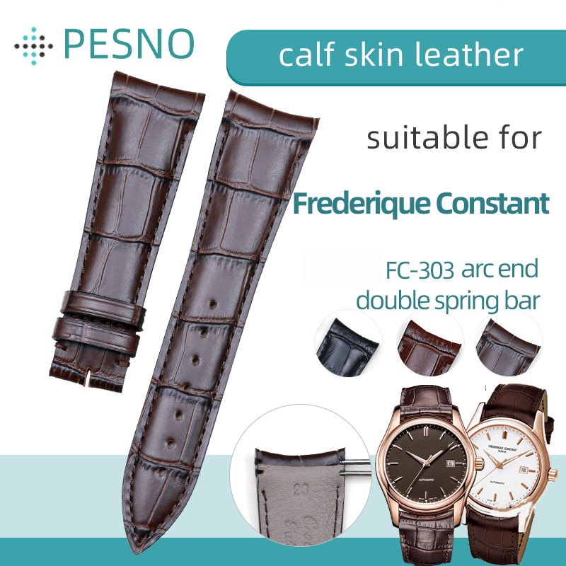 PESNO Calf Skin Genuine Leathe - огляд і ціна Curved Spring Bar
