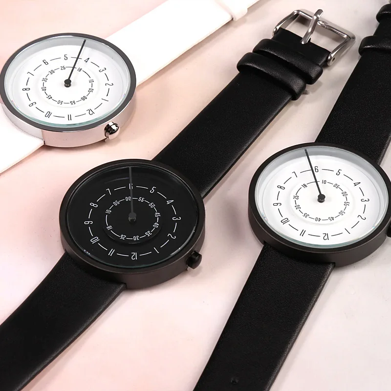 2020 Creative Watches Fashion  - огляд і ціна Leather Watch Band Men