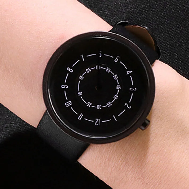 2020 Creative Watches Fashion  - огляд і ціна Leather Watch Band Men
