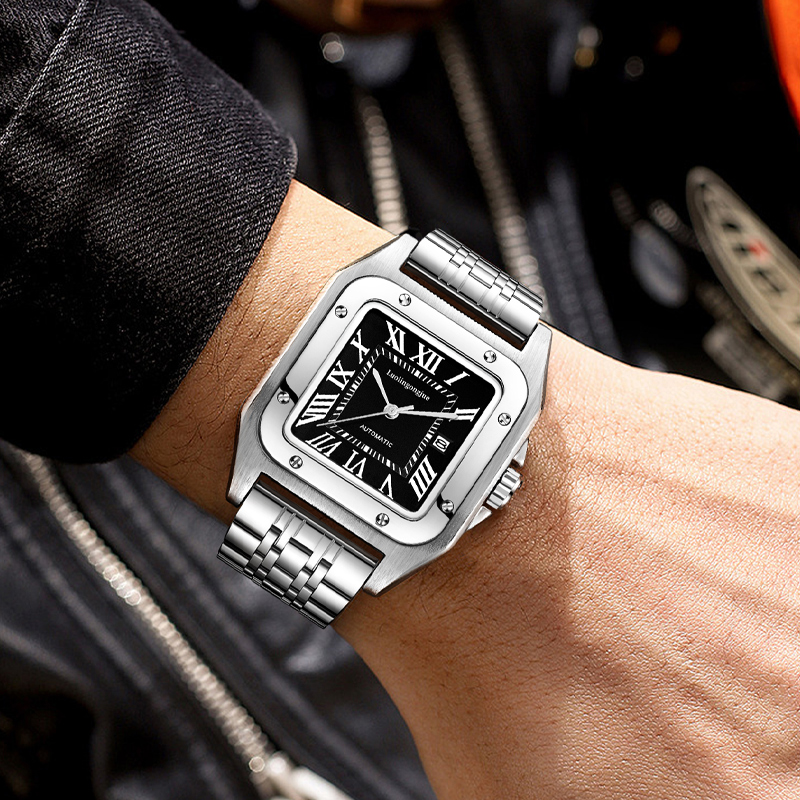 High-End Luxury Square Automat - огляд і ціна Cartier Watch Tank