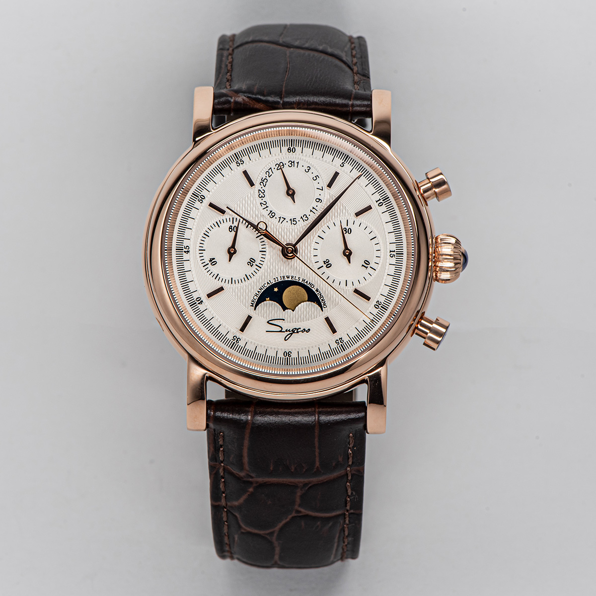 Sugess Pilot Chronograph Mecha - огляд і ціна Seiko Watch Presage