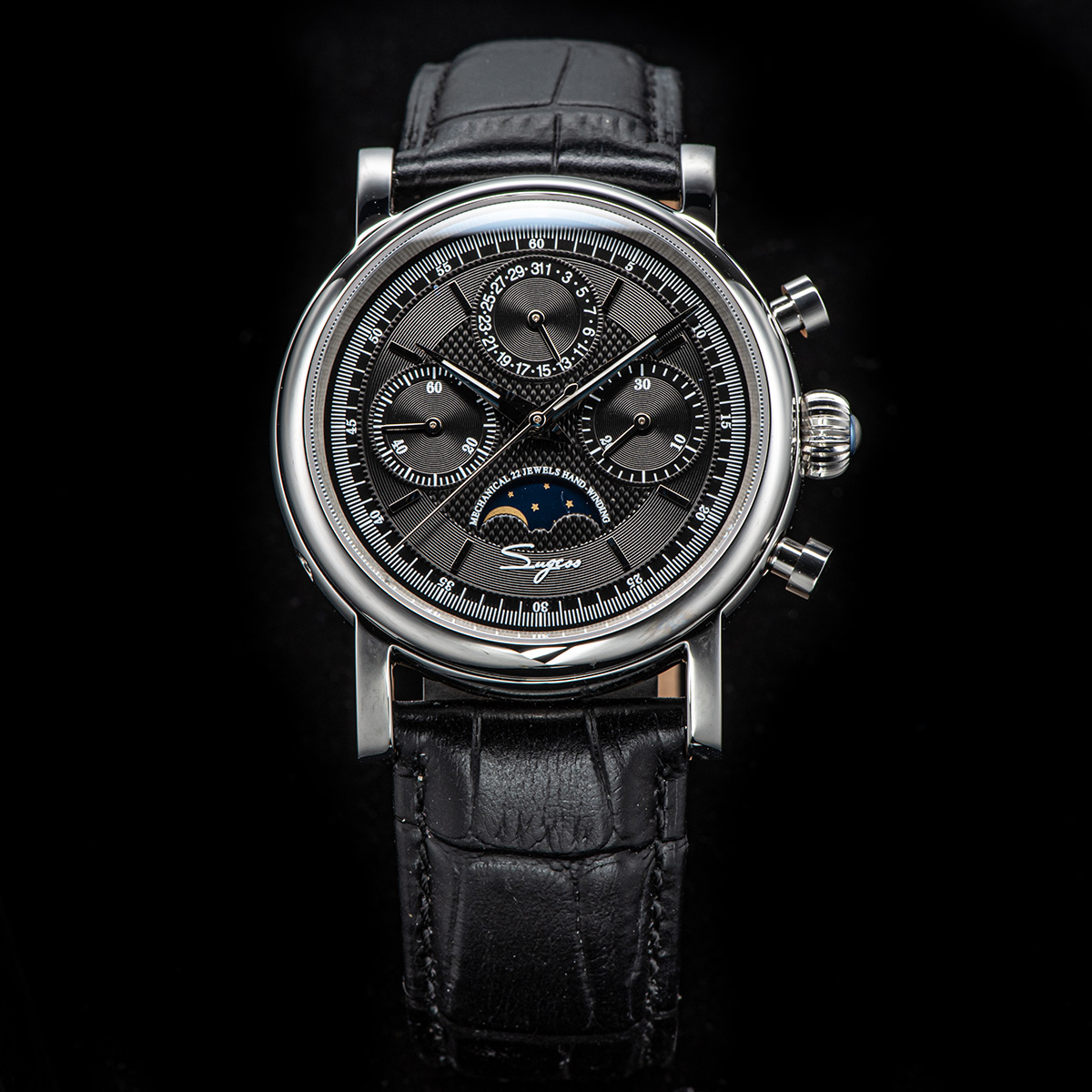 Sugess Pilot Chronograph Mecha - огляд і ціна Seiko Watch Presage