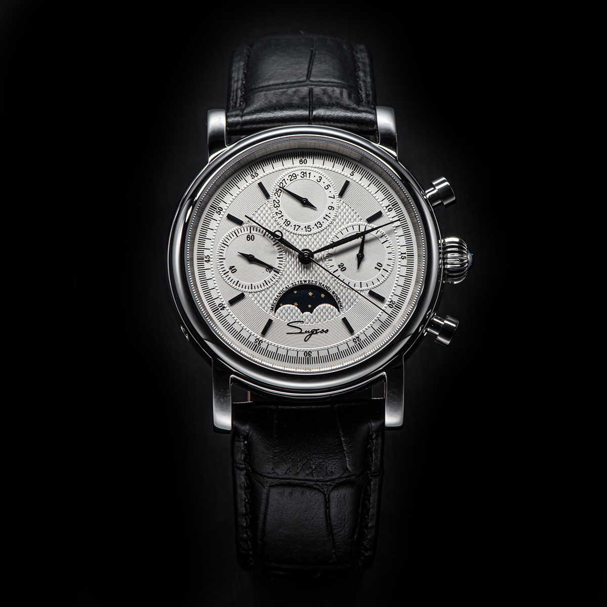 Sugess Pilot Chronograph Mecha - огляд і ціна Seiko Watch Presage