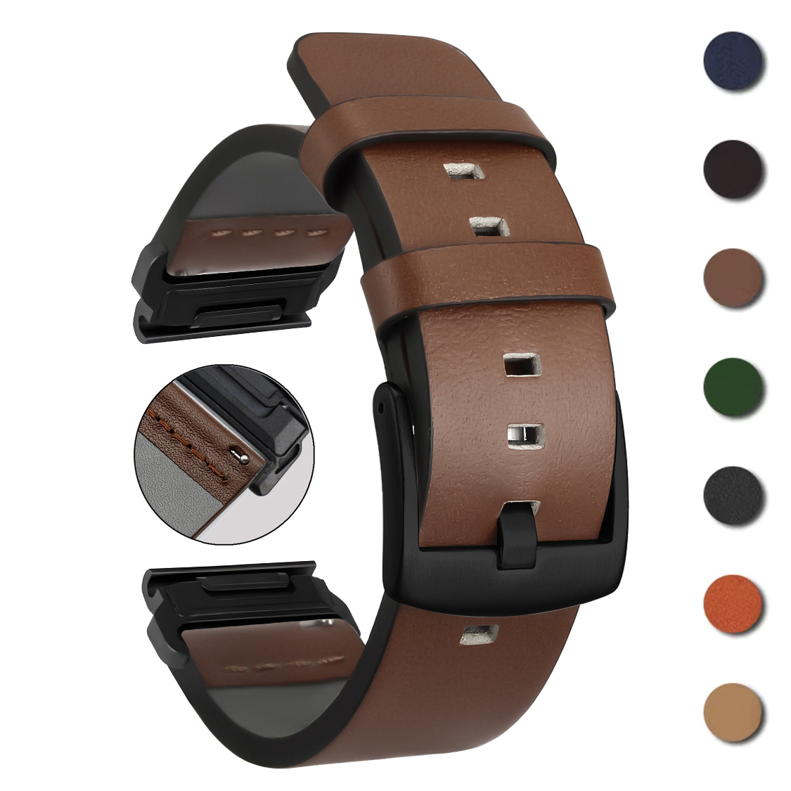 26mm 22mm Quick Fit Strap For  - огляд і ціна Silicone Watch Band 22Mm